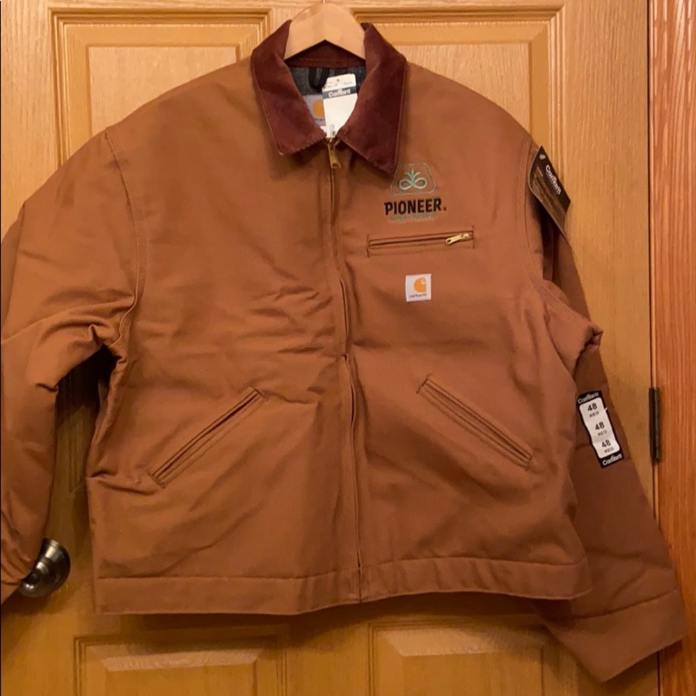 NWT Carhartt Men’s Duck Canvas Detroit Jacket XL
